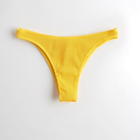 Hollister Ribbed square neck bikini top & bottom - Picture 2 of 6